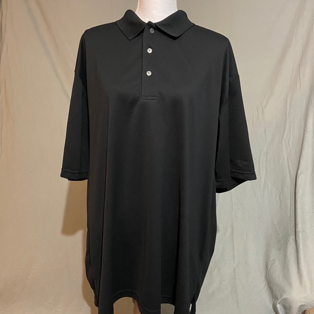 - Ben Hogan Performance Black Polo Shirt - 3…